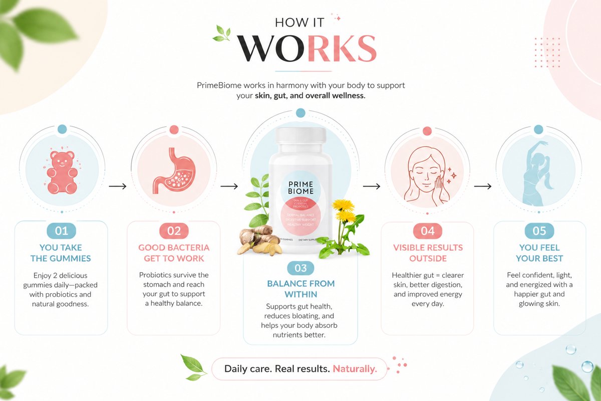 How PrimeBiome supports the gut-skin connection