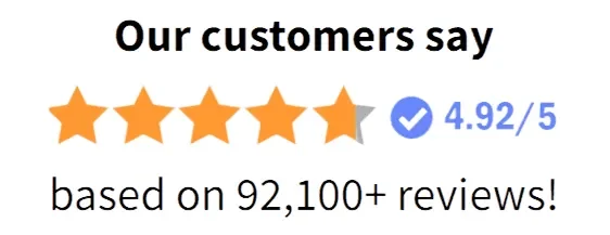 PrimeBiome customer star rating